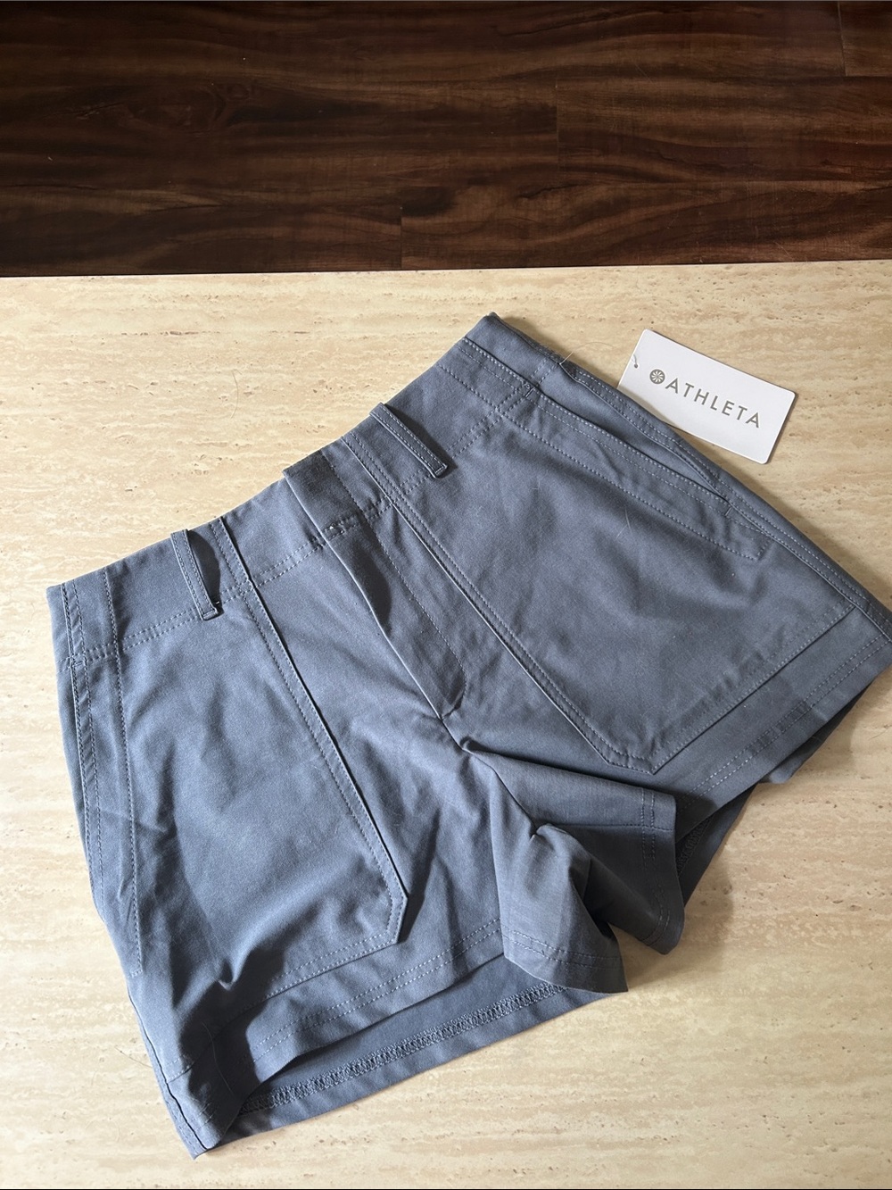 Athleta Slate Gray Women's Utility Athletic Shorts